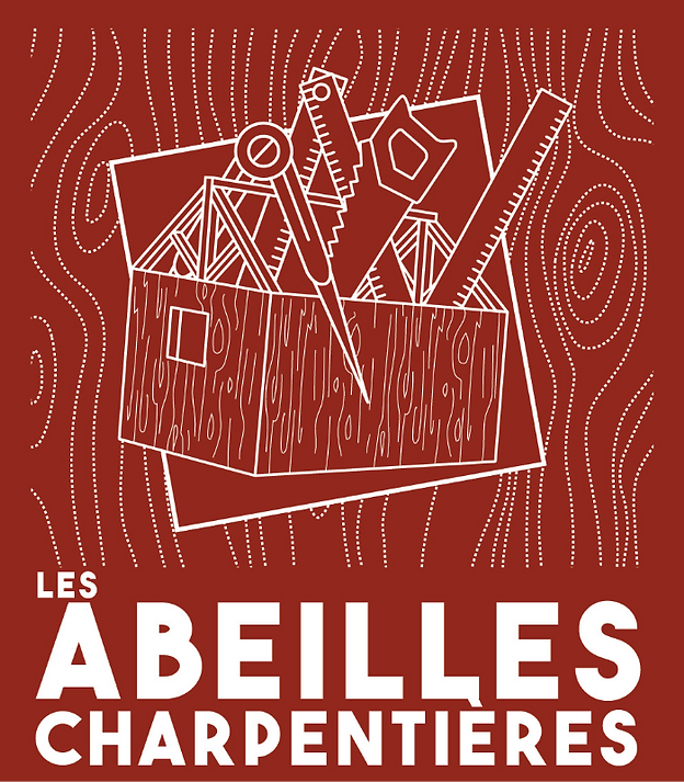 Logo des Abeilles Charpentières